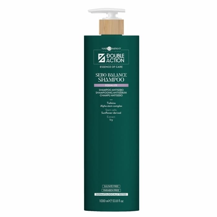 Шампунь, регулирующий работу сальных желез "SEBO BALANCE SHAMPOO" DOUBLE ACTION, 1000 мл/7810