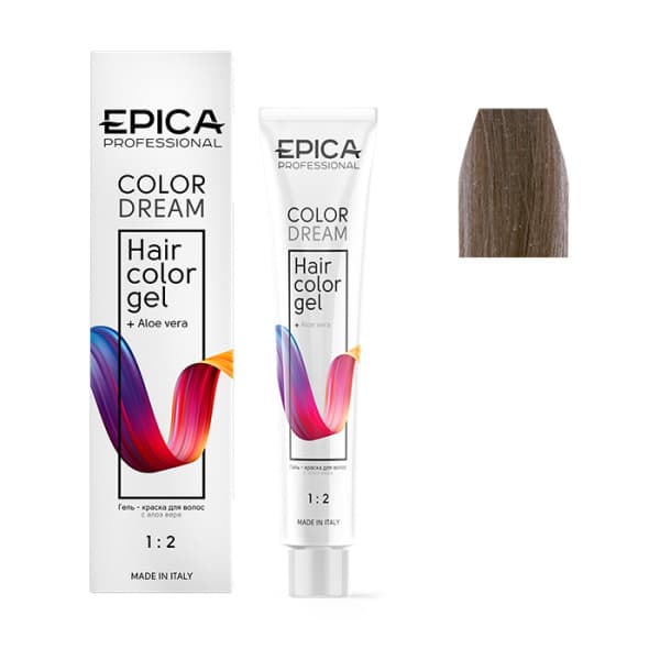 Гель-краска 8.12 COLORDREAM светло-русый перламутровый, 100 мл