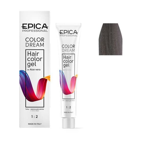 Гель-краска 8.11 COLORDREAM светло-русый пепельный интенсивный, 100 мл