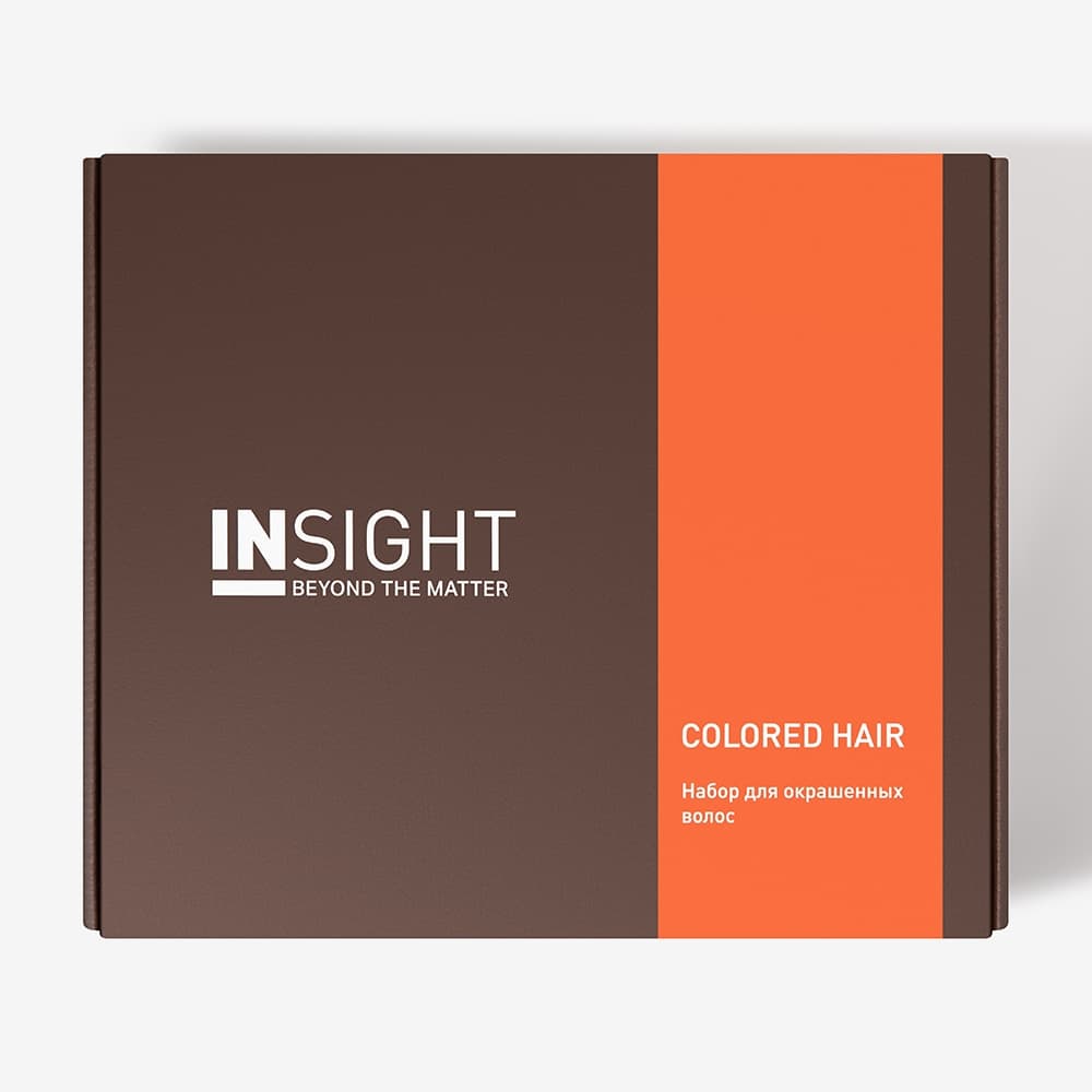 Набор INSIGHT COLORED HAIR для окрашенных волос (шампунь 350 мл, маска 200 мл, кондиционер 350 мл)